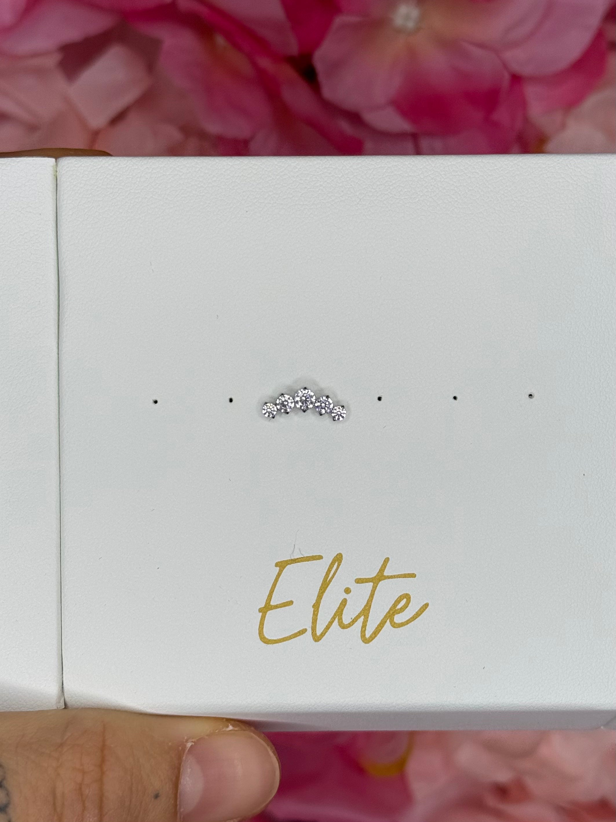 Cluster Prong Top Labret