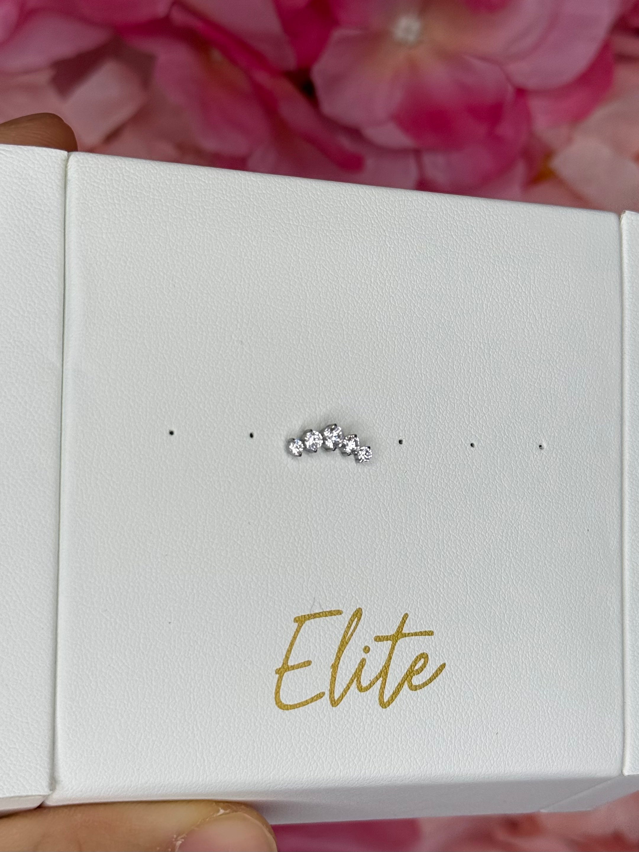 Cluster Prong Top Labret